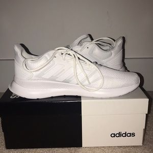 White adidas Runfalcon